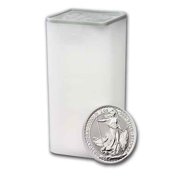 2020 Great Britain 1 oz Silver Britannia BU