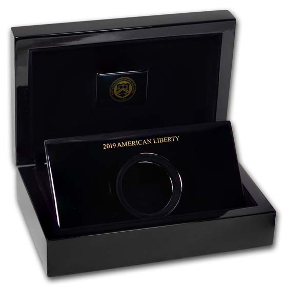 OGP Box & COA - 2019-W High Relief American Liberty Gold Coin