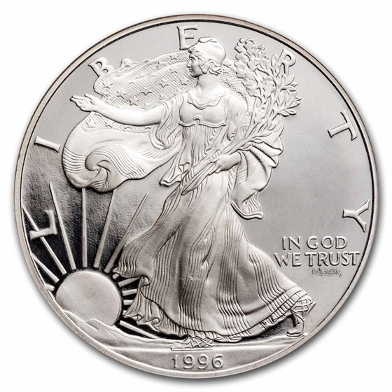 1996-P Proof American Silver Eagle PF-69 NGC