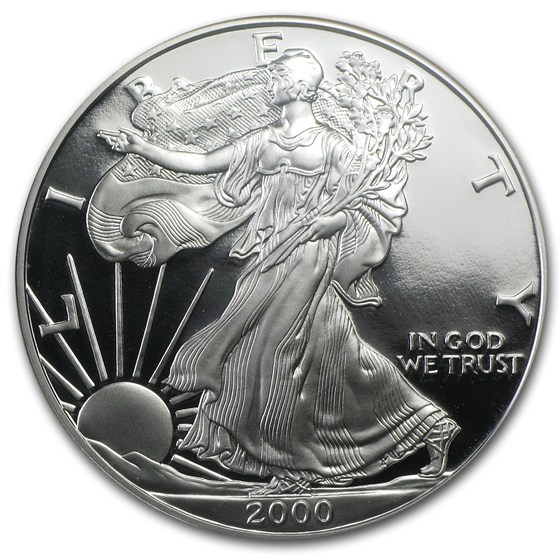 2000-P Proof American Silver Eagle PF-69 NGC