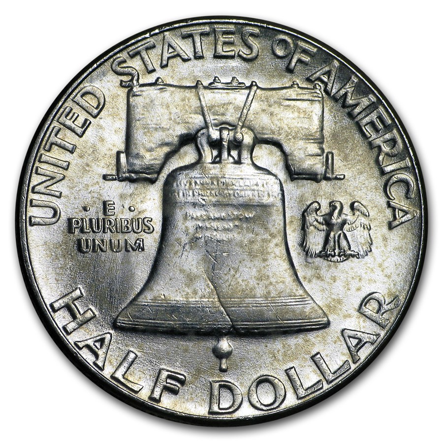 1955 Franklin Half Dollar BU (Bugs Bunny Variety)