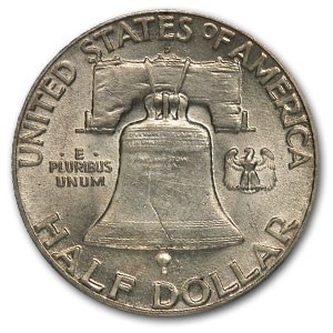 1948-D Franklin Half Dollar AU