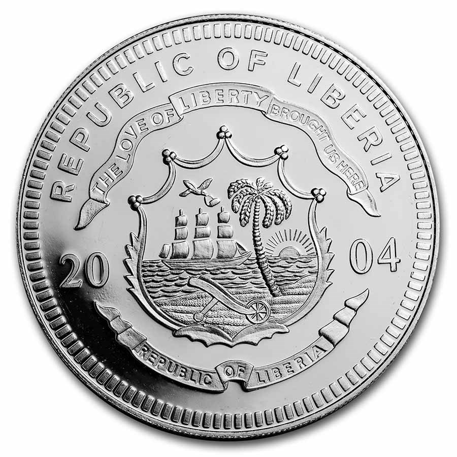 Liberia Silver $20 Proof (Dates of our Choice)