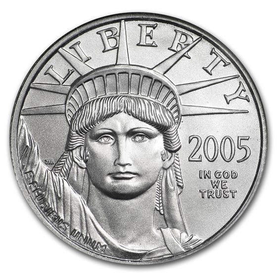 2005 1/4 oz American Platinum Eagle MS-70 NGC