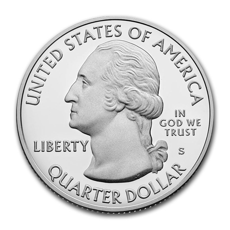 2018-S ATB Quarter Cumberland Is National Seashore Proof (Silver)