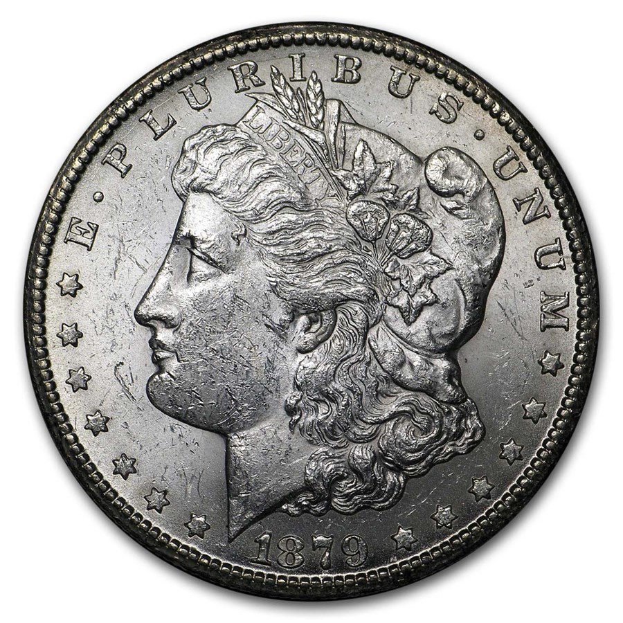 1879-CC Morgan Dollar Capped CC BU 1879-CC Morgan Dollar Capped CC BU