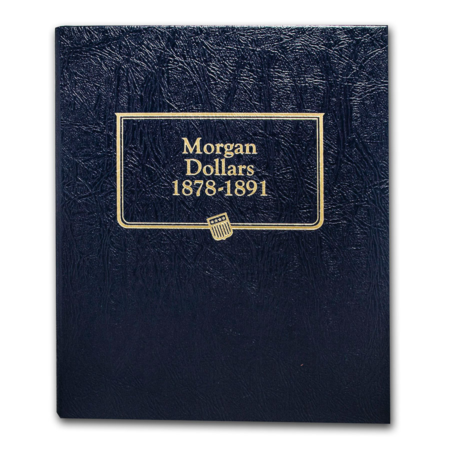 Whitman Coin Album #9128 - Morgan Dollars Vol 1 - 1878-1891