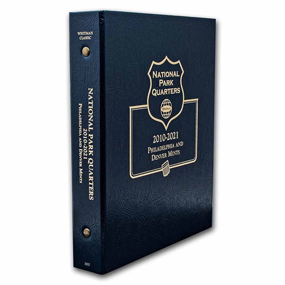 Whitman Coin Album #3057 - National Park Quarters - 2010-2021 P&amp;D