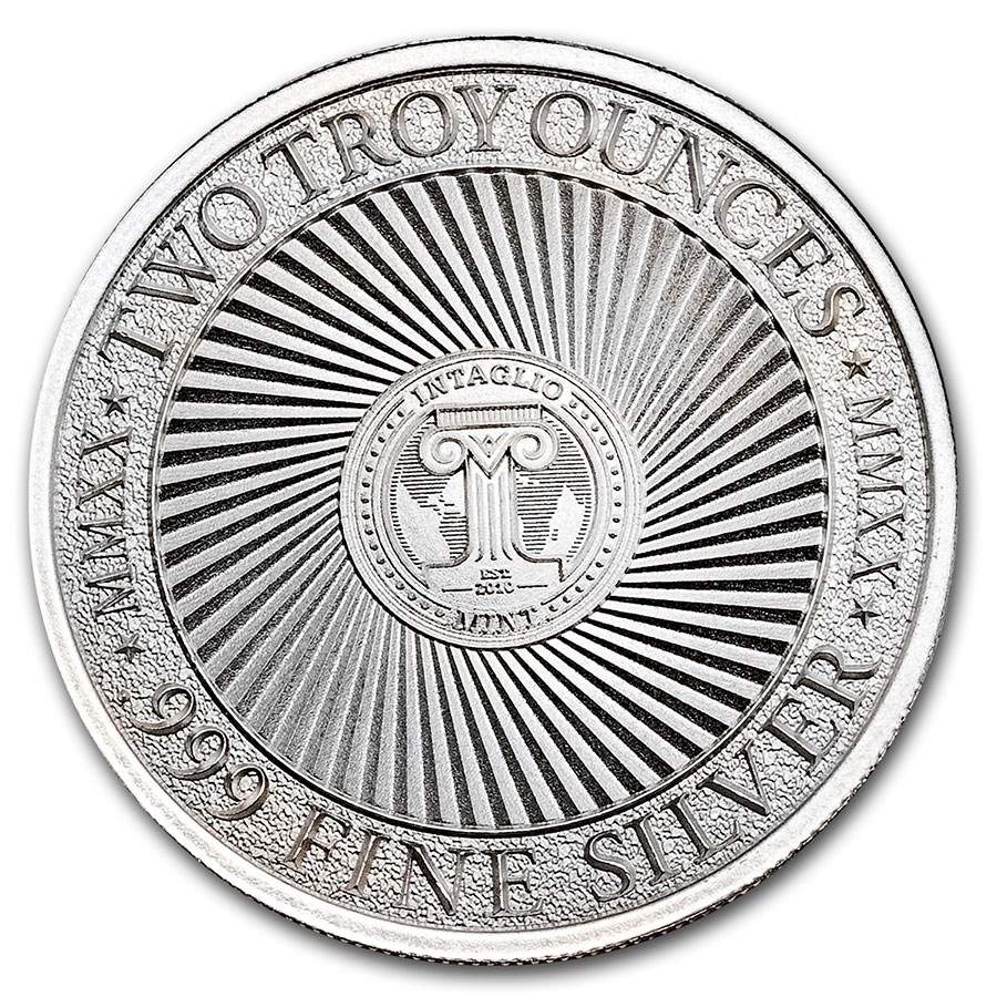 2 oz Silver Round - Latin Allure Series: Pecunia Non Ole