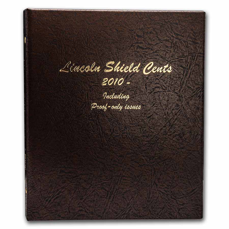 Dansco Album #8104 - Lincoln Shield Cents 2010-2021 with Proofs