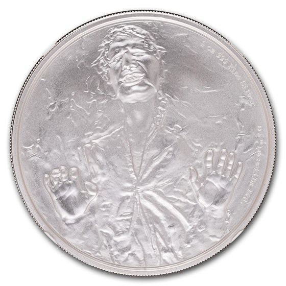 2016 Niue 1 oz Silver $2 Star Wars Han Solo PF-70 UCAM NGC