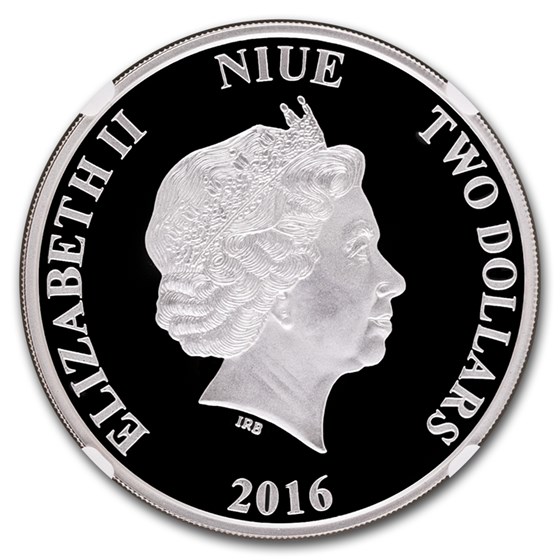 2016 Niue 1 oz Silver $2 Star Wars Han Solo PF-70 UCAM NGC