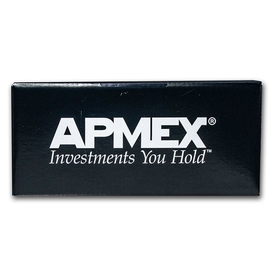 100 oz Cast-Poured Silver Bar - APMEX