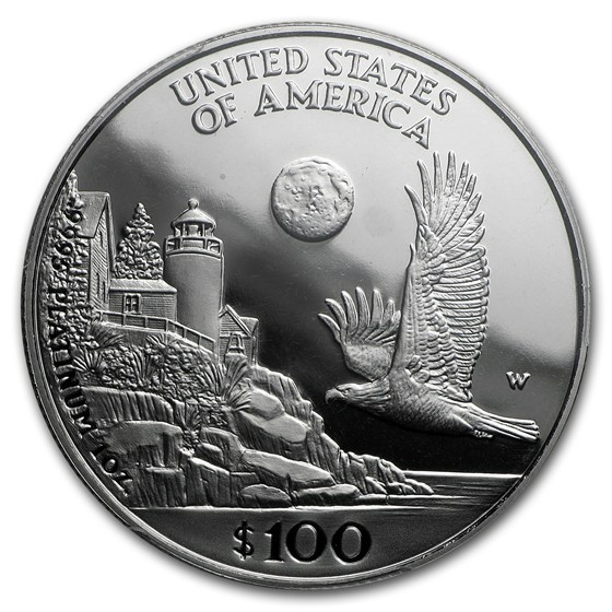 1998-W 1 oz Proof American Platinum Eagle PR-69 DCAM PCGS