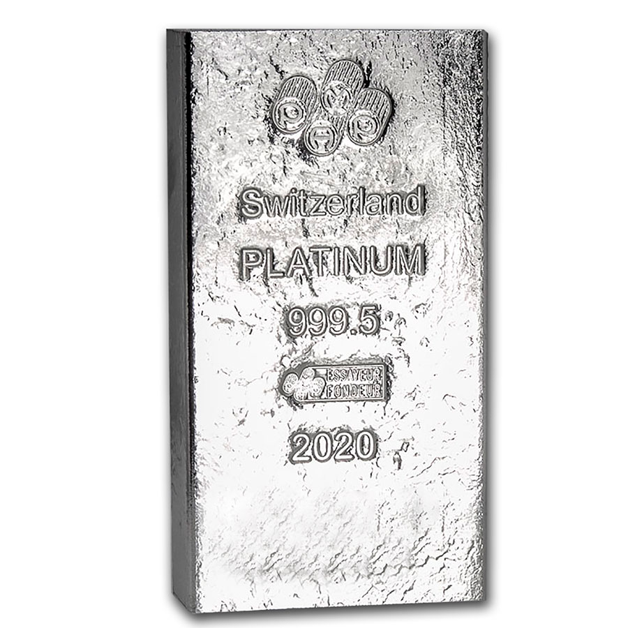 51.454 oz Platinum Bar - PAMP Suisse