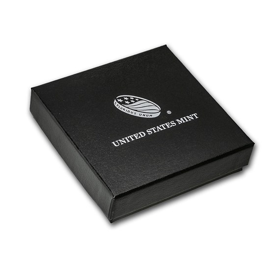 OGP Box &amp; COA - 2020 U.S. Mint Basketball HOF Silver Proof