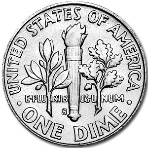 1946-S Roosevelt Dime BU
