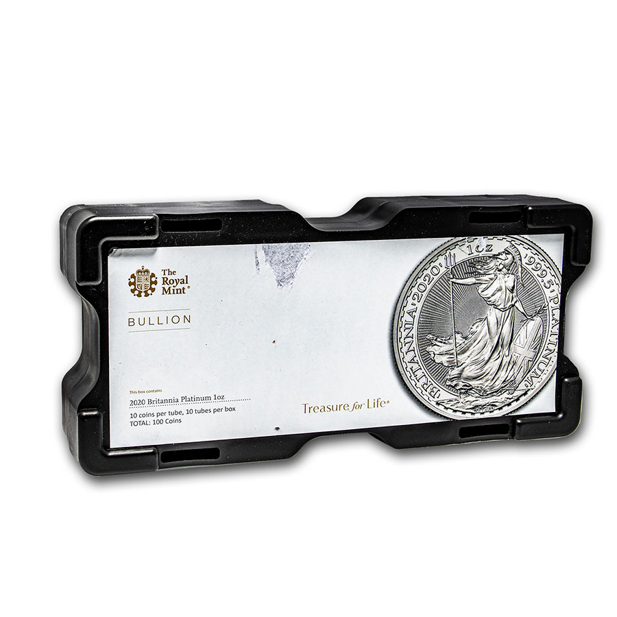 100-Coin 1 oz Platinum Britannia Monster Box (Empty, Black) 100-Coin 1 oz Platinum Britannia Monster Box (Empty, Black)