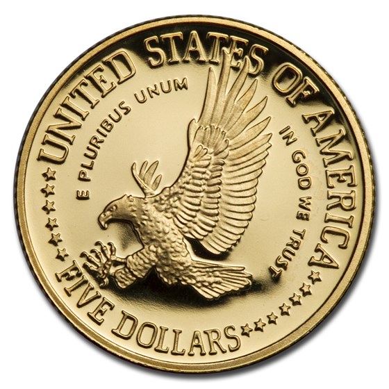 1986-W Gold $5 Commem Statue of Liberty Proof (Capsule Only)