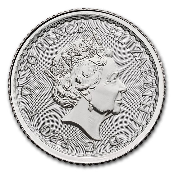 2020 Great Britain 1/10 oz Silver Britannia BU