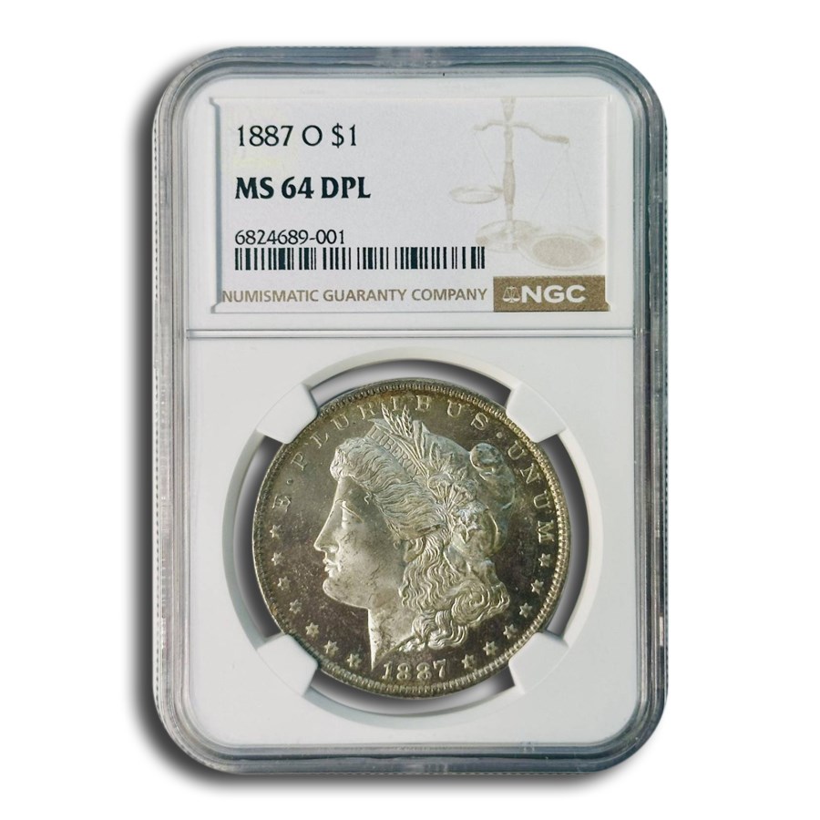1887-O Morgan Dollar DPL MS-64 NGC