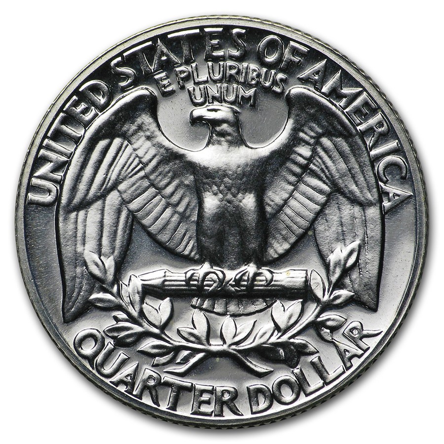 1962 Proof Washington Quarter 40-Coin Roll