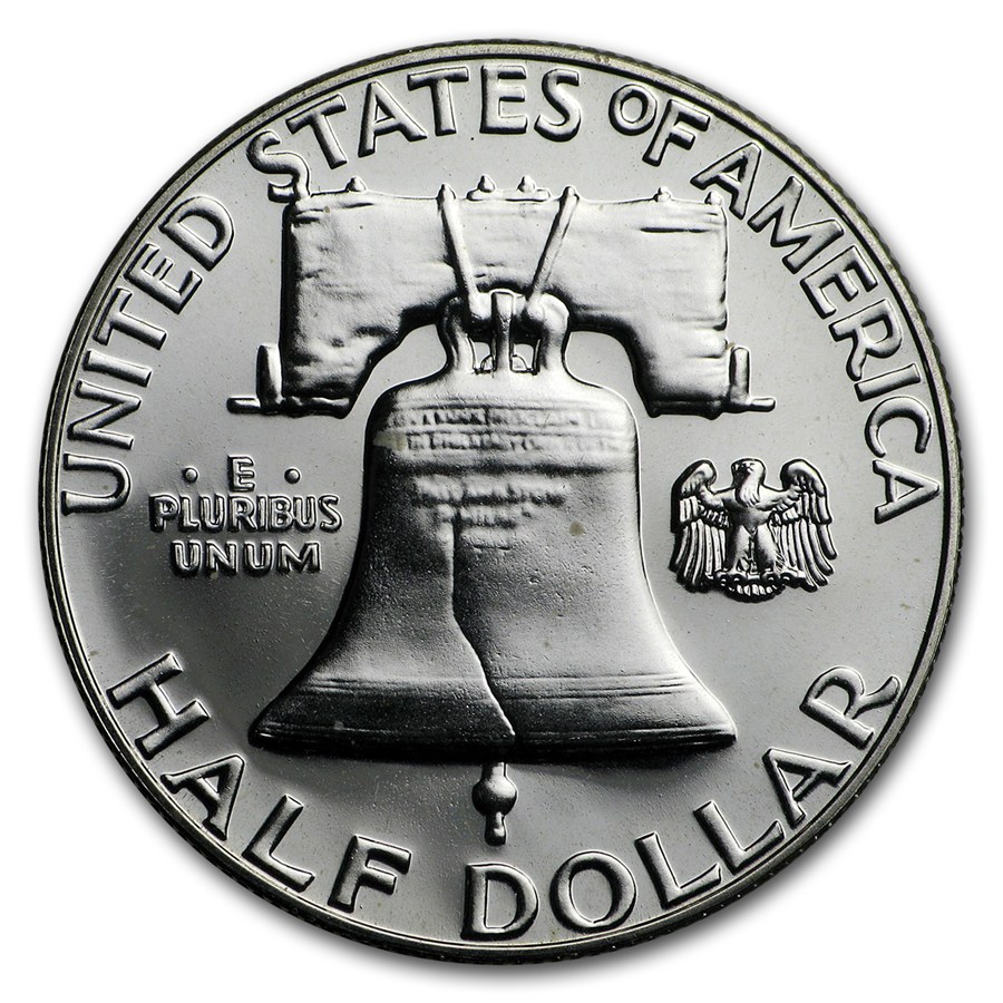 1963 Proof Franklin Half Dollar 20-Coin Roll