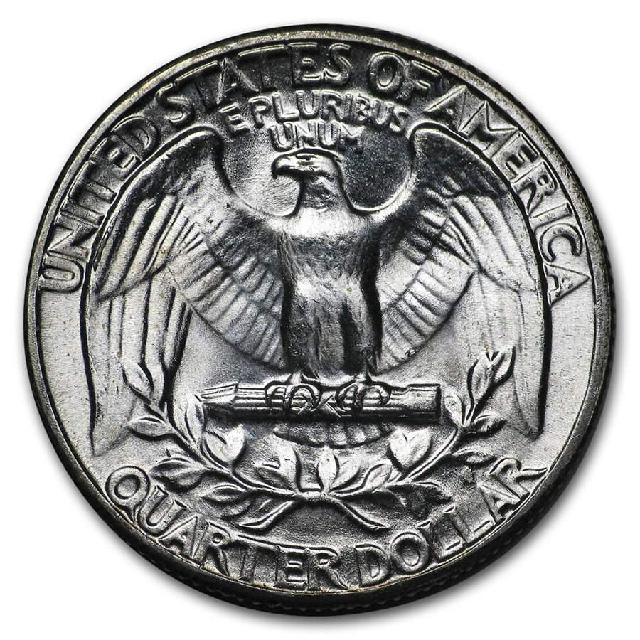 1958 Washington Quarter 40-Coin Roll BU