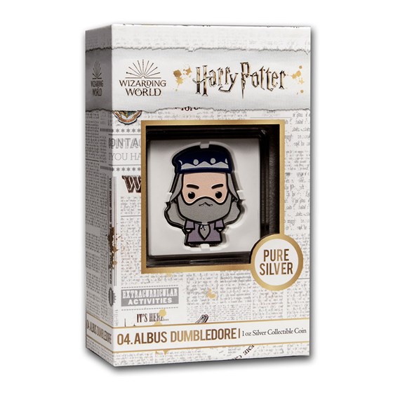 2020 Niue 1 oz Silver Chibi Coin Collection: Albus Dumbledore