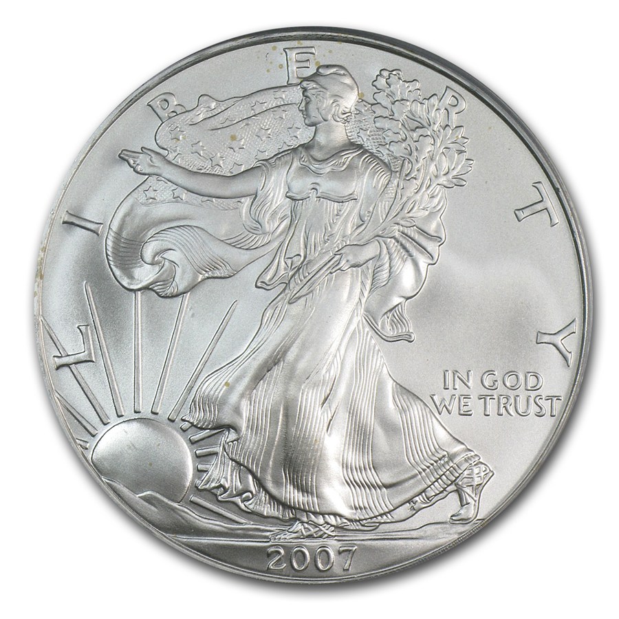 2007 American Silver Eagle MS-69 PCGS (FirstStrike®)