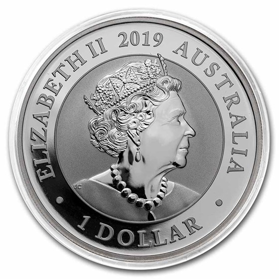 1 oz Australian Silver Swan BU (Random Year)