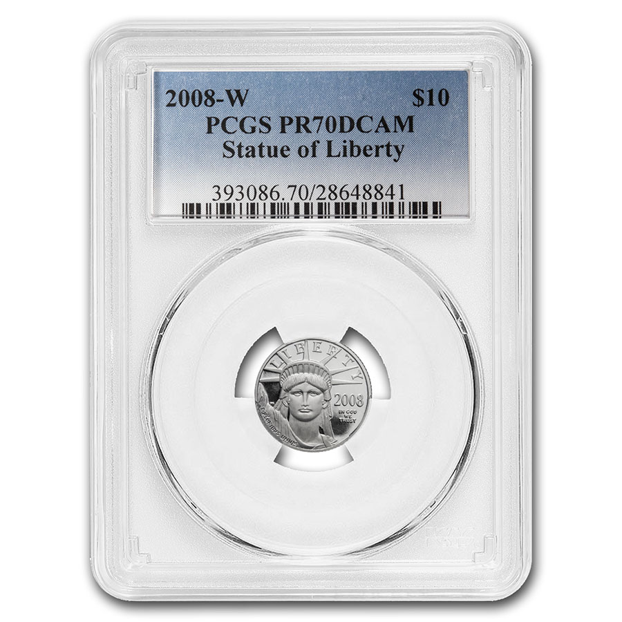 1/10 oz Proof American Platinum Eagle PR-70 PCGS (Random Year)