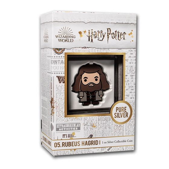 2020 Niue 1 oz Silver Chibi Coin Collection: Rubeus Hagrid