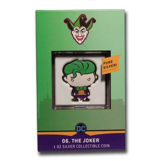 2020 Niue 1 oz Silver Chibi Coin Collection: The Joker