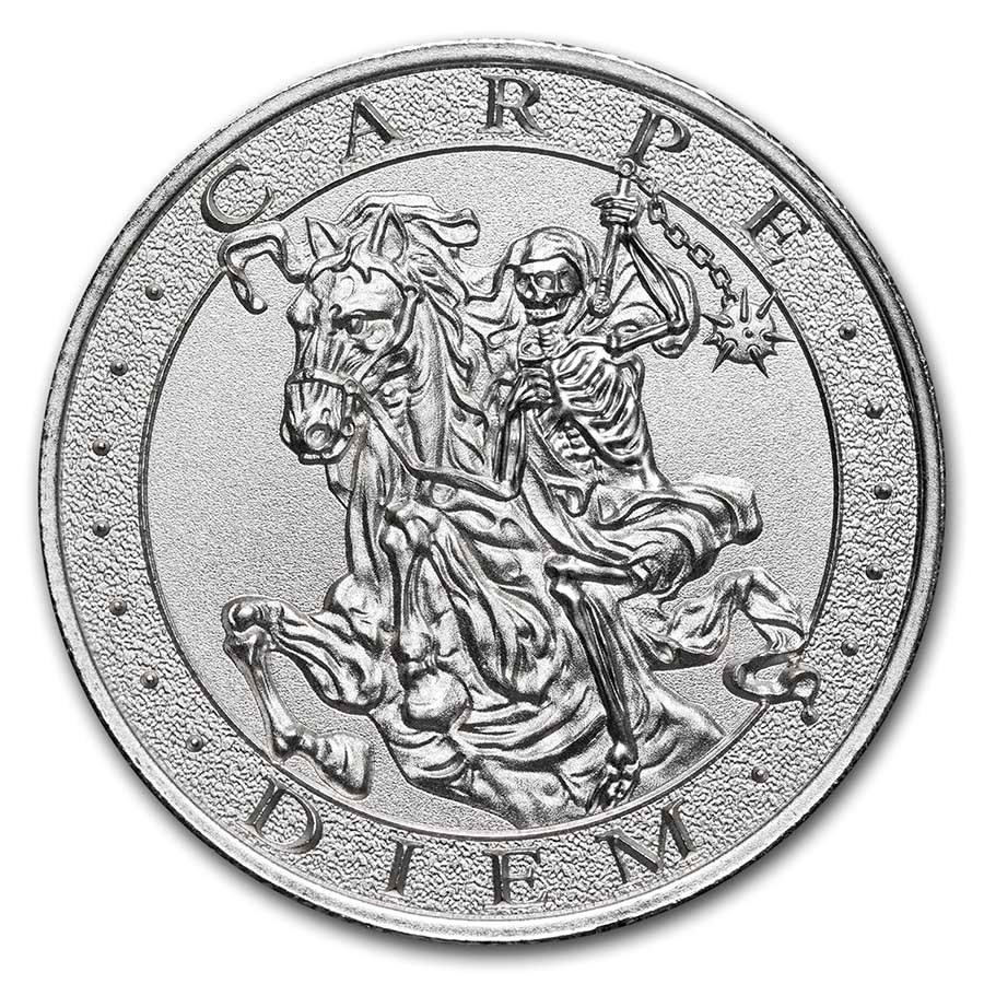 2 oz Silver Round - Latin Allure Series: Carpe Diem