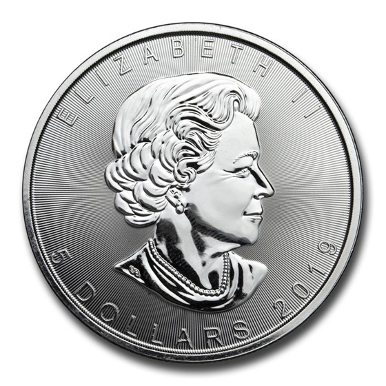 2019 Canada 1 oz Silver $5 Lucky Dragon High Relief BU