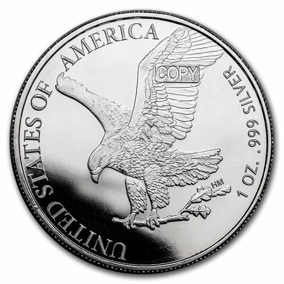 1 oz Silver Round - American Eagle (New Design)