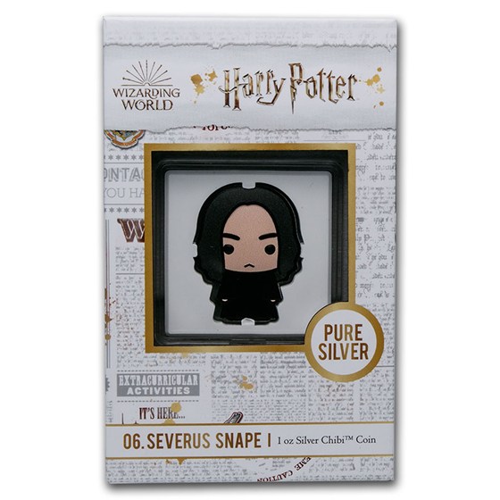 2021 Niue 1 oz Silver Chibi Coin Collection: Severus Snape