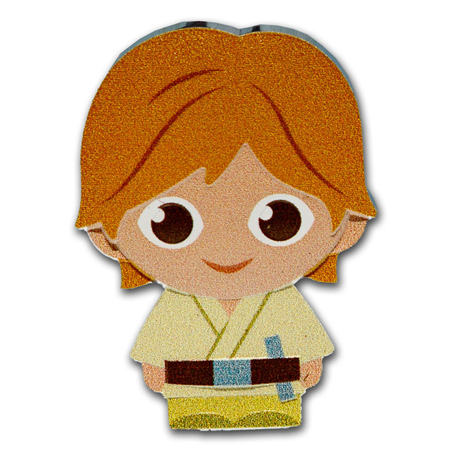 2021 Niue 1 oz Silver Chibi Coin Collection: Luke Skywalker 2021 Niue 1 oz Silver Chibi Coin Collection: Luke Skywalker