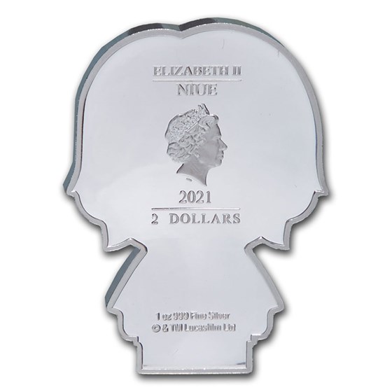 2021 Niue 1 oz Silver Chibi Coin Collection: Luke Skywalker
