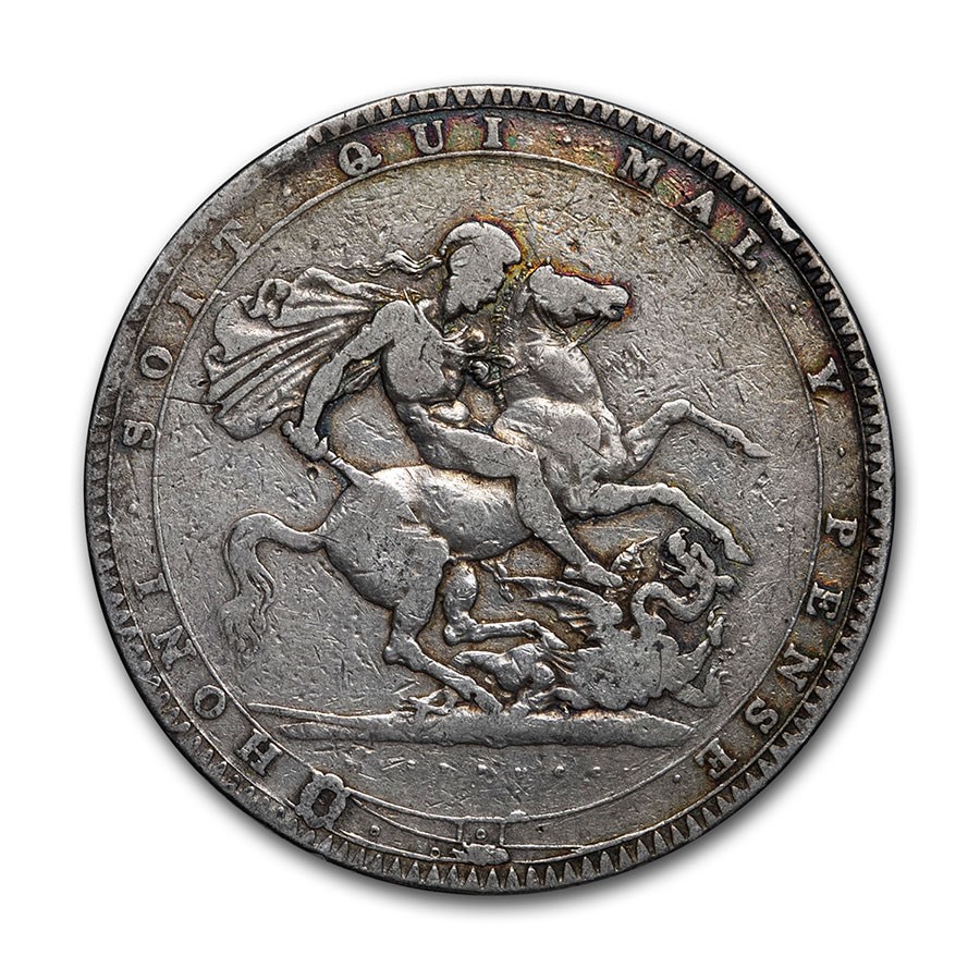 1818-1820 Great Britain Silver Crown George III Avg Circ