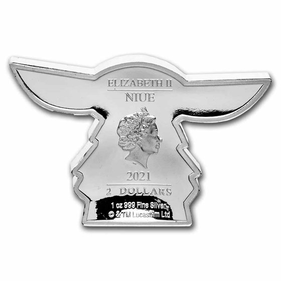 2021 Niue 1 oz Ag Chibi Coin Collection: The Child "Baby Yoda"
