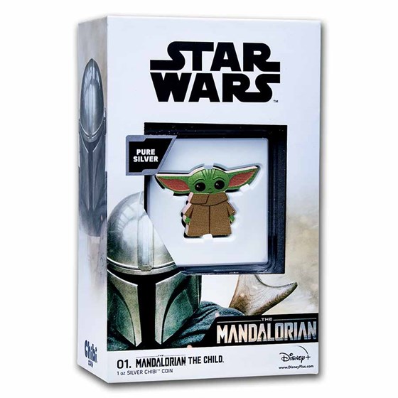 2021 Niue 1 oz Ag Chibi Coin Collection: The Child "Baby Yoda"