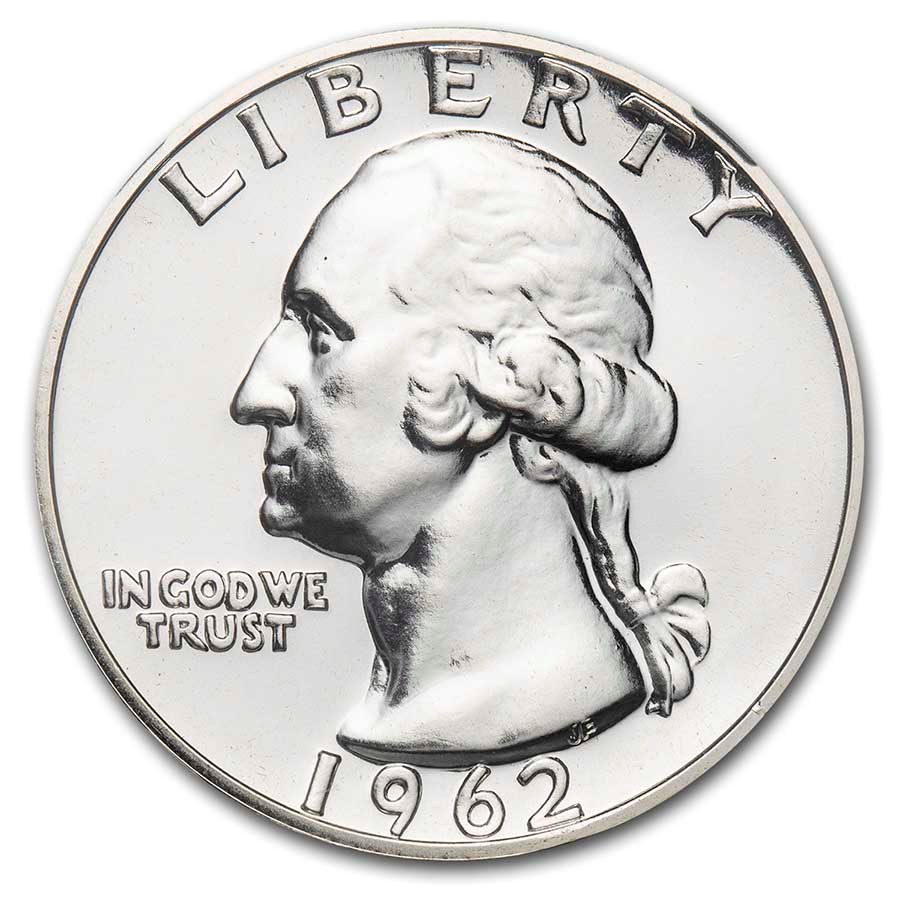 1962 Washington Quarter PF-68 NGC