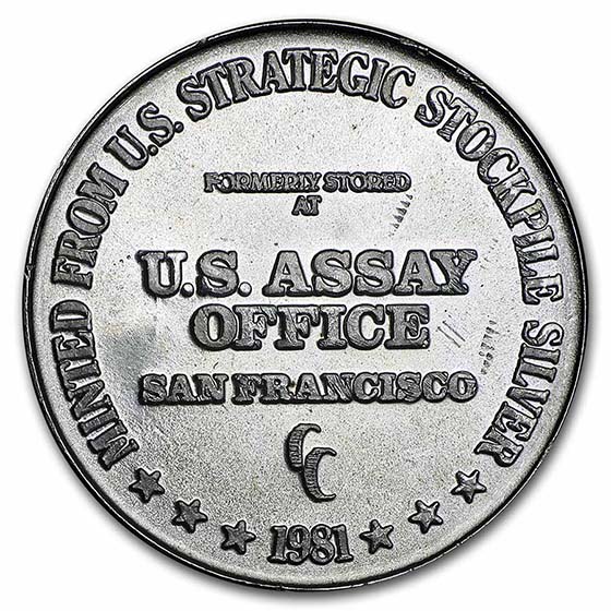 1 oz Silver Round - Secondary Market