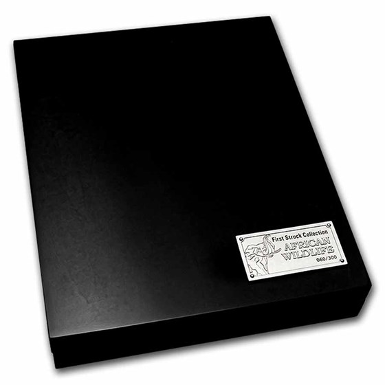 OGP Box - 2018 Somalia 7-Coin Silver Elephant Collection (Empty)