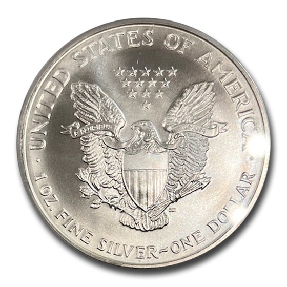 1999 American Silver Eagle MS-70 PCGS