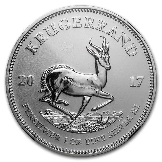 2017 South Africa 1 oz Silver Krugerrand SP-69 NGC (FDI)