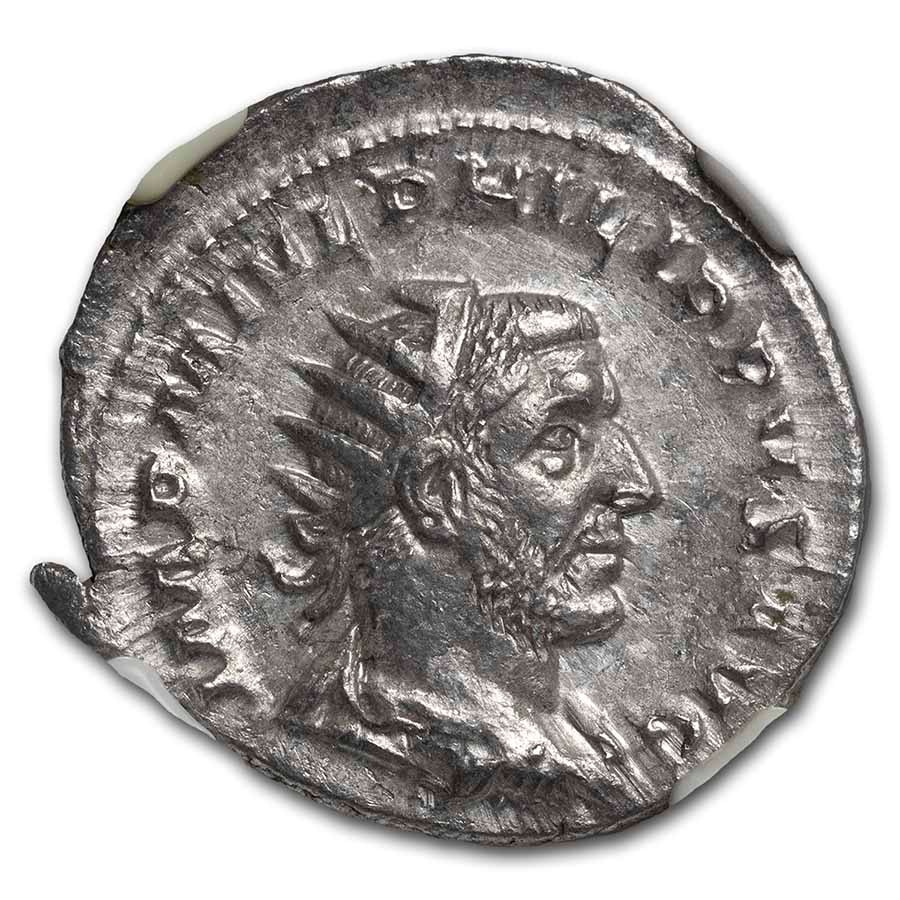 Roman Empire Silver Double Denarius Philip I (244-249 AD) XF NGC