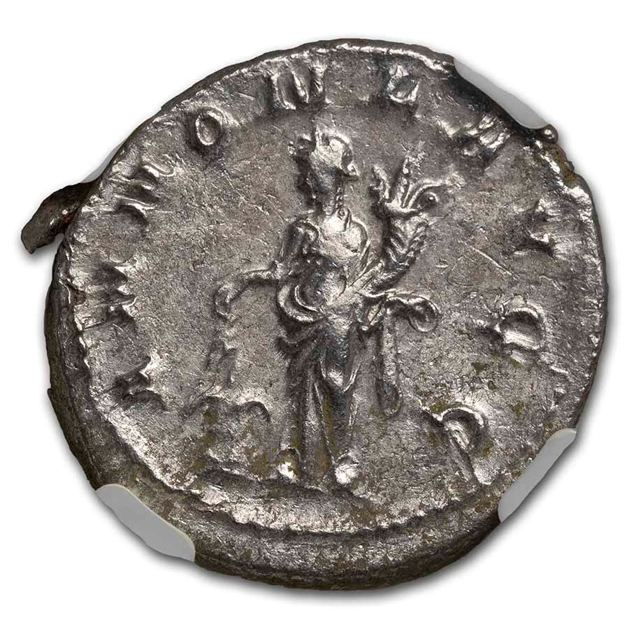 Roman Empire Silver Double Denarius Philip I (244-249 AD) XF NGC